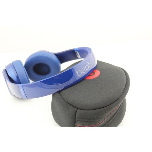 Beats Solo2 Gloss Blue Headphones Beats By Dre Wired Headphones with seal box