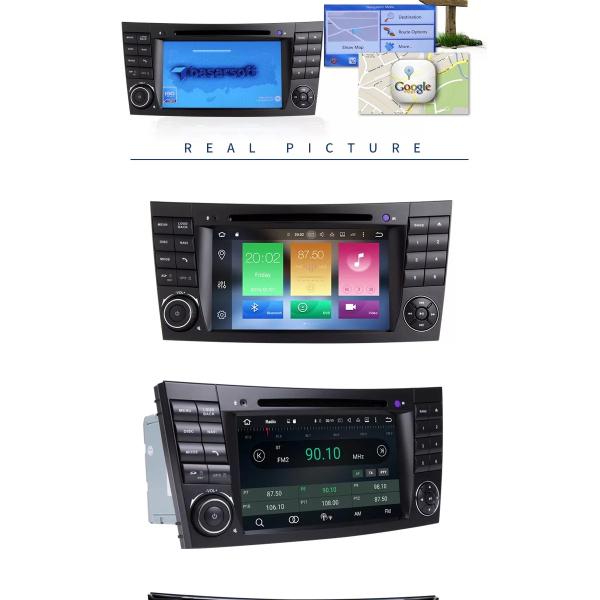 4+32G Car Multimedia Mercedes Benz DVD Player With Rear Camera AUX