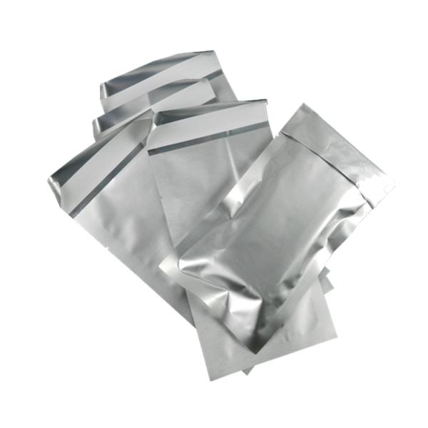Изготовленное на заказ уплотнение вакуума сумки хранения еды обжало мешок алюминиевой фольги 0.6mm серебряный