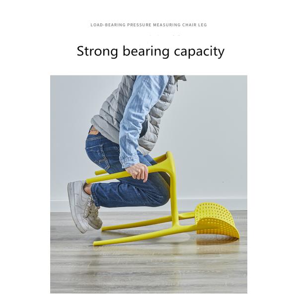 Lawn Stackable Plastic Garden Chairs And Table Colorful Moon Seat Dining Stool