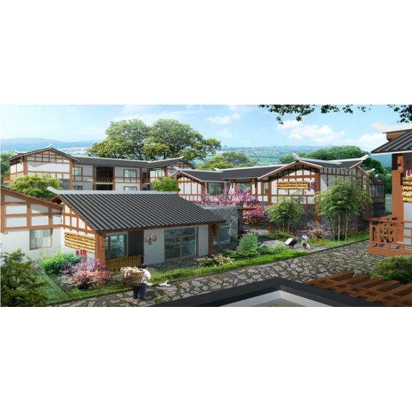 Light Steel Frame Prefab Metal Building Homes Luxury Prefabricated Maison