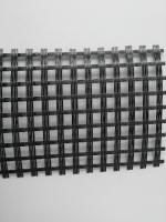 ASTM ISO Fiberglass Road Geogrid 120 Kn/M , Geogrid For Retaining Wall Reinforcement