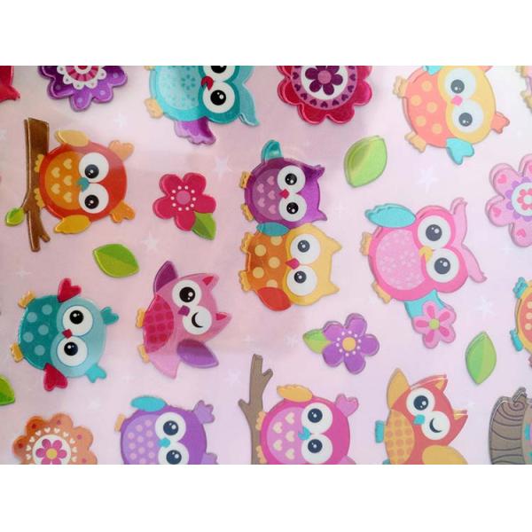 Water Gel Die Cut Stickers Aterproof Custom Vinyl Stickers Non Toxic