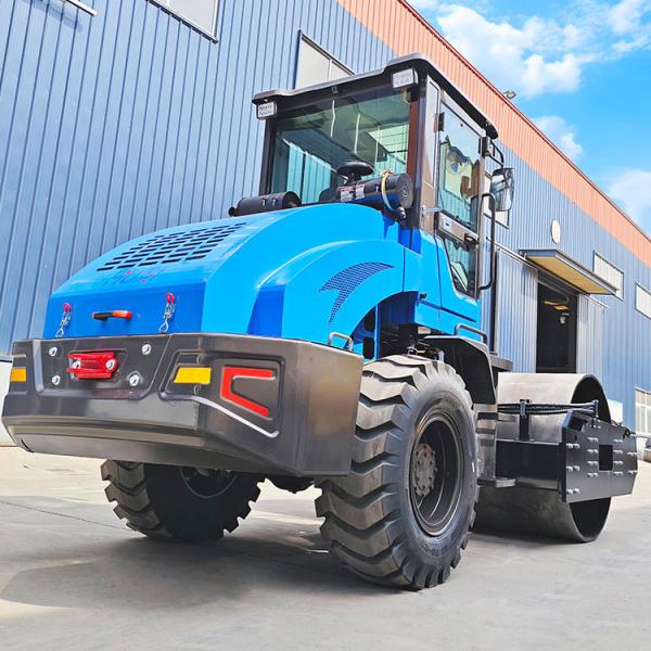 Road Construction Machinery Vibratory Road Roller 8 Ton with High Quality Spare Parts in Stock