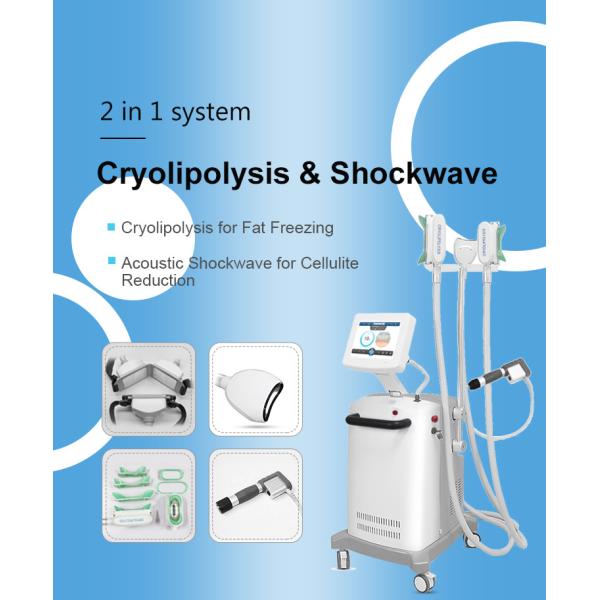 Машина Cryo Cryoliplysis 8,4 дюймов многофункциональная уменьшая совмещает терапию ударной волны