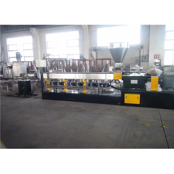 Water Ring Hot Cutting Polymer Extrusion Machine 45＃Forged Steel Barrel Material