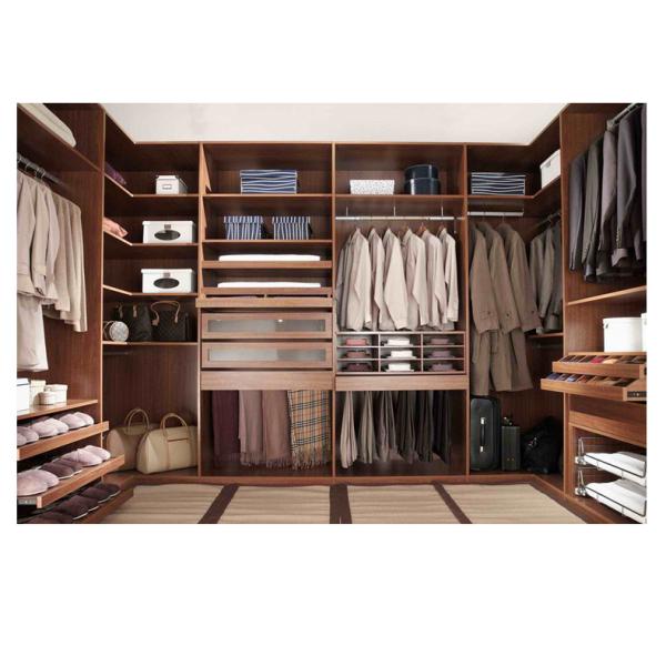 Thickened Aluminum Square Tube Wardrobe Hanging Rail For Clothes