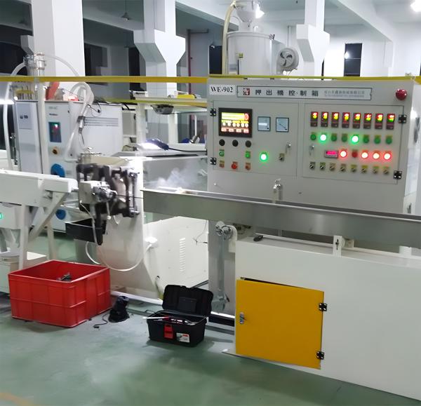 Hot Sale Professional Cable Extrusion Line For 1.5mm-8mm Wire Core In Manufacturing Industry Made In China