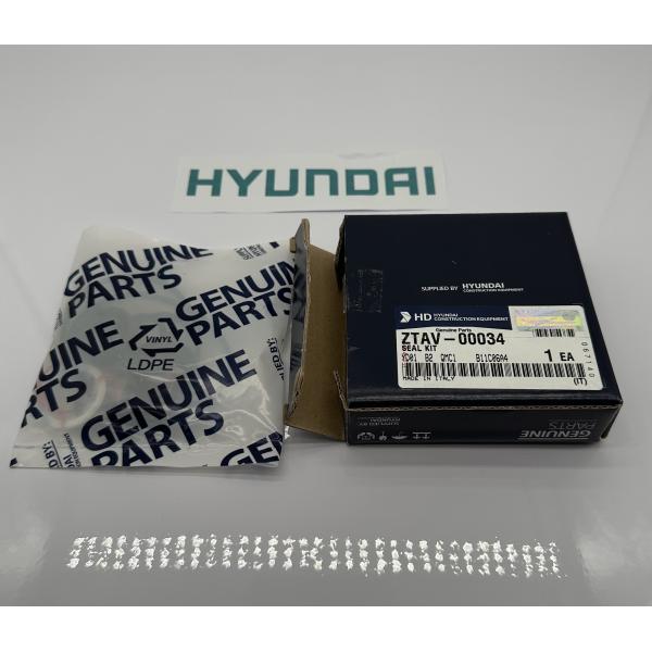 Original Parts ZTAV-00034 Oil Seal HYUNDAI O Ring Kit Box Excavator Repair Kit Box Rubber E200E-1