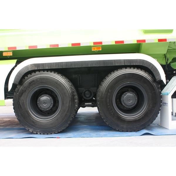 6*4 Drive Mode Used Construction Trucks Beiben 336hp Left Hand Drive Euro 4 Flat Cab