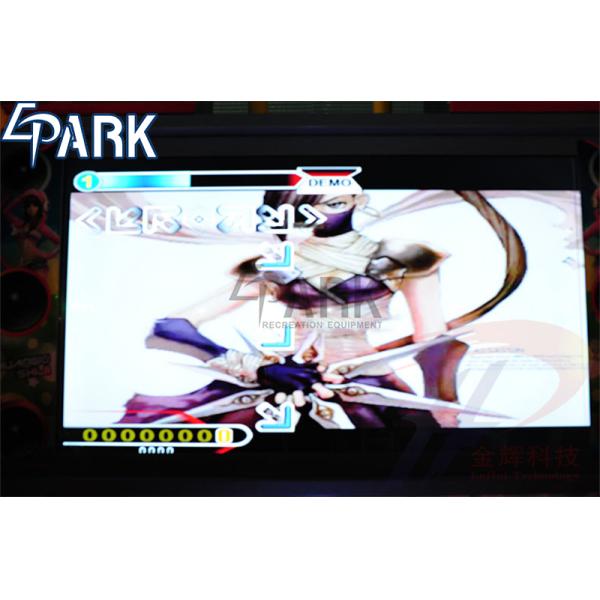 Fashion Amusement Dance Hero Arcade Machine For 1 - 2 Player 400W