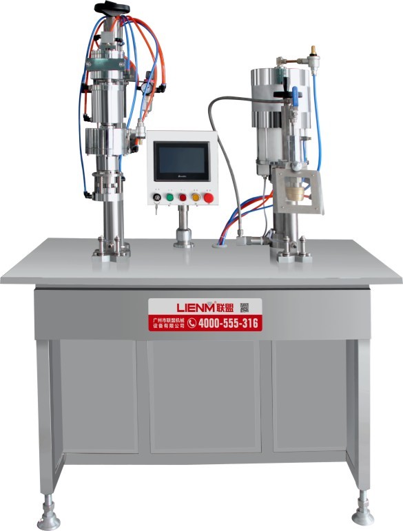 BOV Aerosol Filling and sealing machine