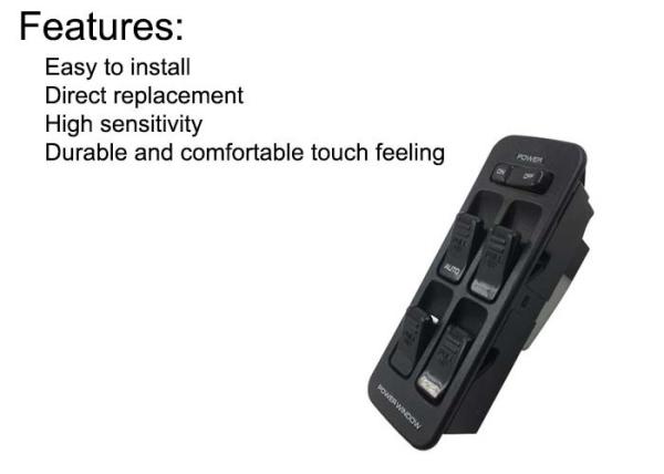 Durable 323 Mazda Power Window Switch Master Window Control Switch BS06-66-350B