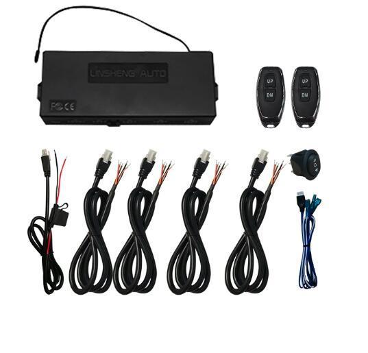 Colonnes élévatrices électriques 4 voies 24V DC à effet hall Kit de télécommande Synchronisation