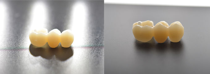 Зубоврачебный диск Zirconia лаборатории 3D разнослоистый для филировальной машины фрезерования кулачков Cad