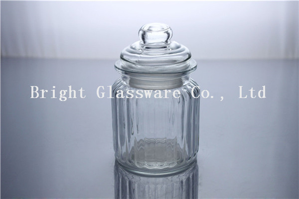 Nice design luxury candy jar, storage jar with lid