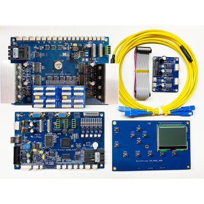 UV Flatbed Printer I1600 Four Head Inkjet Board cylindrical printer wine bottle water cup billiard cue Printer Board