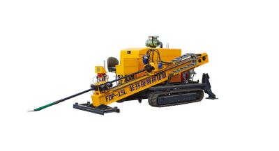Equipamentos de perfuração direcional horizontais da eficiência elevada, equipamento de broca FDP-15L da esteira rolante