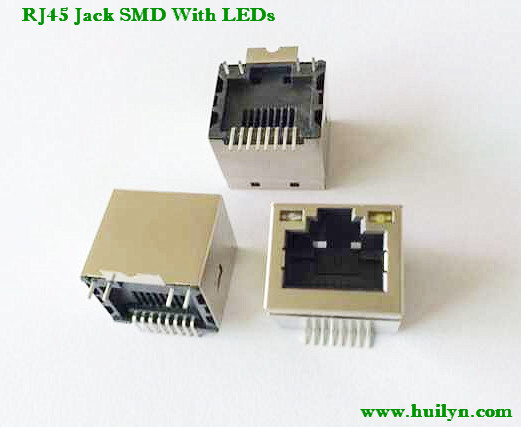 shielded RJ45 Connector, Surface Mount Type