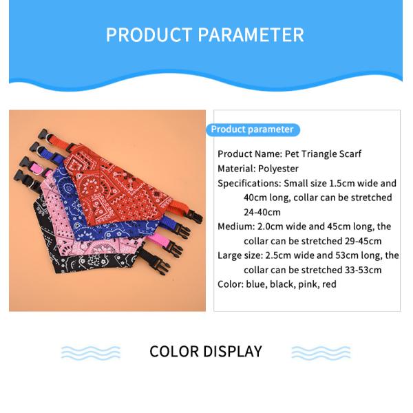 Bandanas собаки праздника шарфа шеи собаки двойного слоя фасонируют стиль