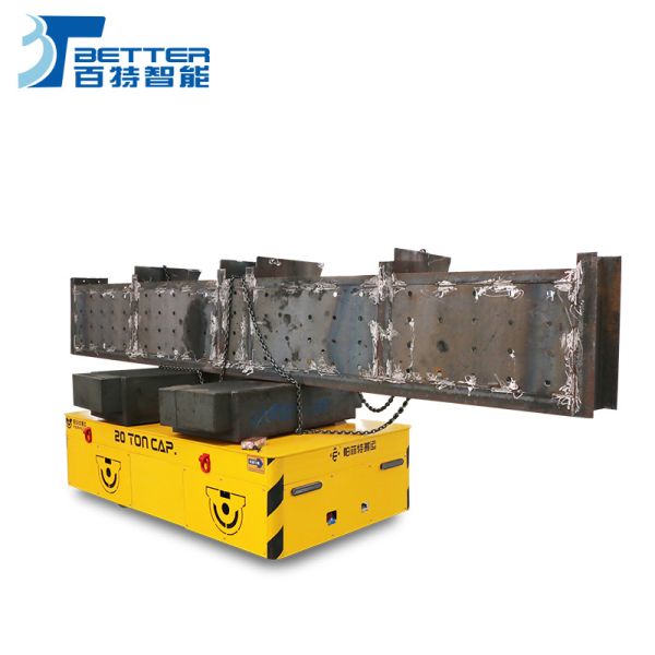 Carro motorizado de servicio pesado de 180t con plataforma de transferencia