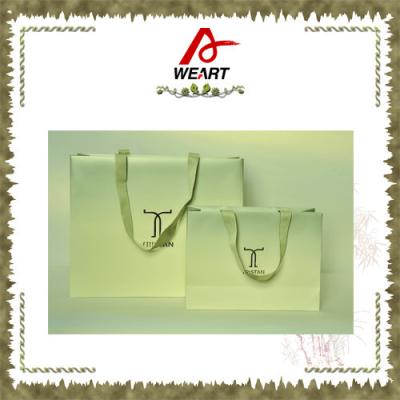 Custom Black Full Color Printing Paper Gift Bags Promotion Shopping Bag