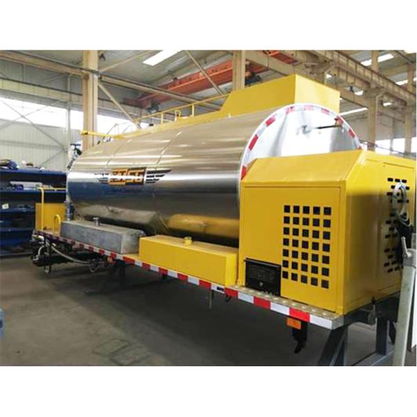 8000 Liter Asphalt Construction Equipment Bitumen Distributor Truck With 6000mm Spray Width