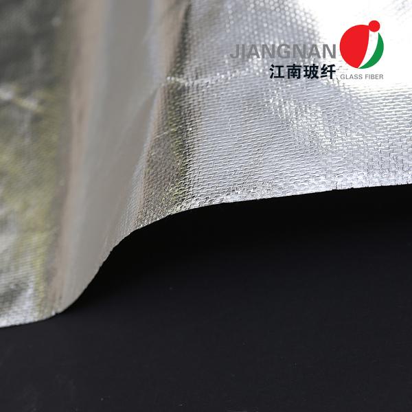 0.12mm Aluminized Fiberglass Insulation Cloth For Marine Covers