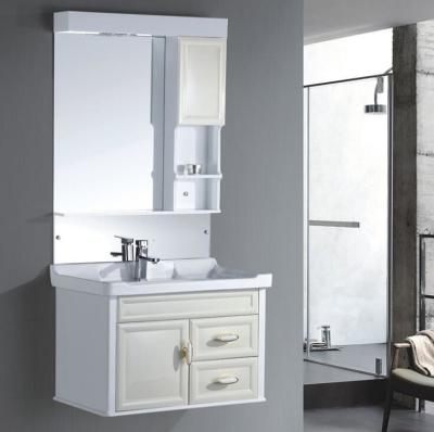 80 X48/cm PVC bathroom cabinet / wall cabinet / hung cabinet / white color for bathroom