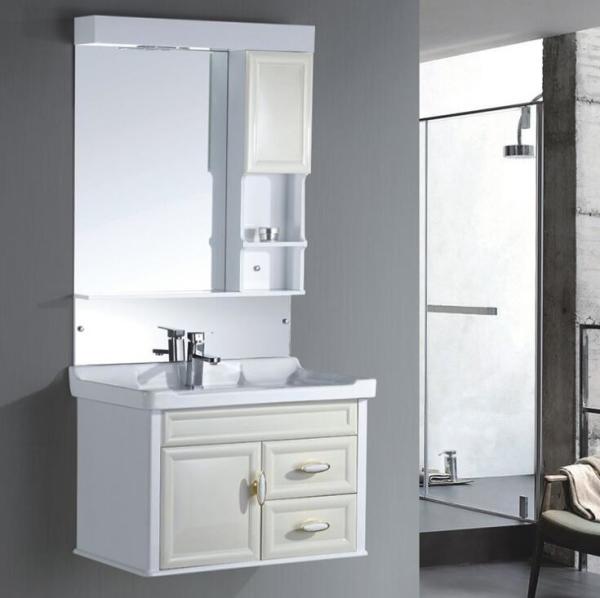 80 X48/cm PVC bathroom cabinet / wall cabinet / hung cabinet / white color for bathroom