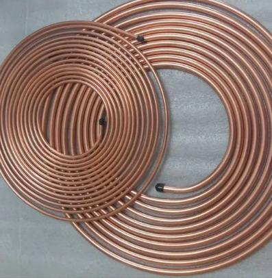 5/16'' Pancake Coil Copper Tube Coil For Air Conditioning With Bending