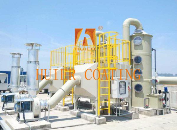 Neutralisation et équipement de protection environnementale pour la purification des gaz d'échappement industriels