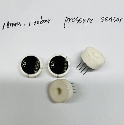 sensor cerâmico da pressão da resistência do refrigerador do sensor da pressão 100Bar de 18mm
