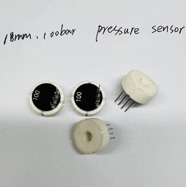 sensor cerâmico da pressão da resistência do refrigerador do sensor da pressão 100Bar de 18mm