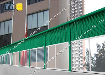 Painel arcado do cancelamento exterior inoxidável do ruído da barreira do ruído da estrada