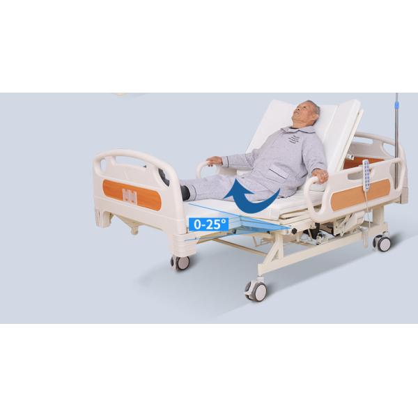 Length 2000mm Hospital Nursing Bed Remote Control Icu Hospital Bed
