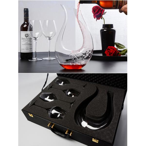 Графинчик вина Моутхблаун неэтилированный, графинчик вина круглого конуса современный легкий для того чтобы очистить