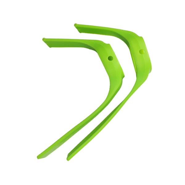 One Piece Watch Strap Silicone Rubber Watch Band With Watch Slot