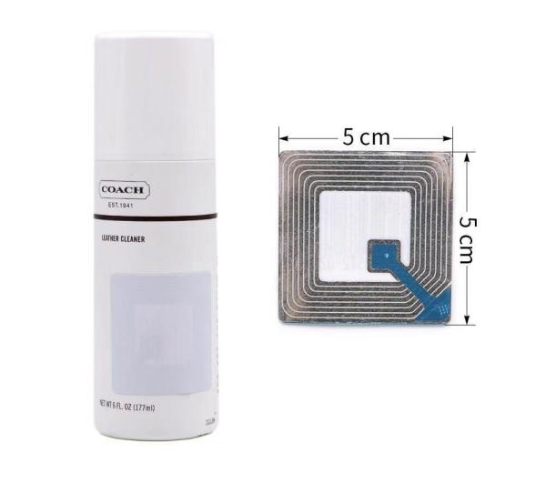 50*50mm Loss Prevention Anti Theft EAS Adhesive 5X5 Anti Theft RF Barcode Soft Label Security Sticker -50mm*50mm