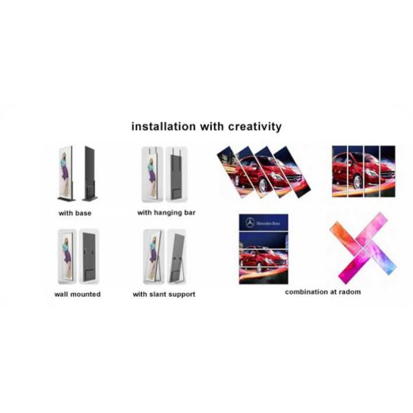 Ultra Thin HD P2.5 Led Video Screen Rental , Commercial Ads Indoor Led Display Screen