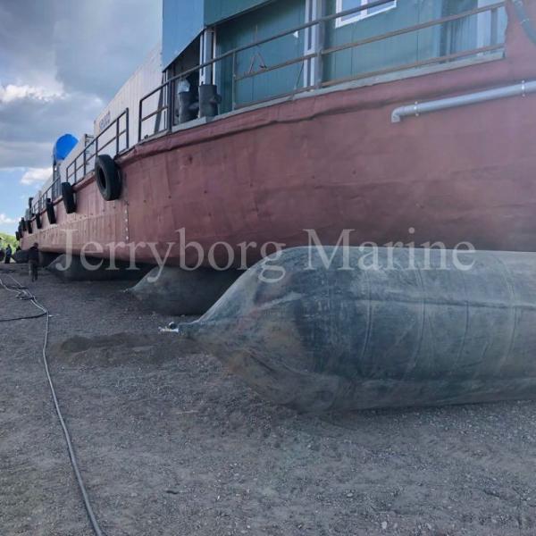 Anti lançamento de estouro de 1.5m*15m Marine Rubber Airbag For Ship