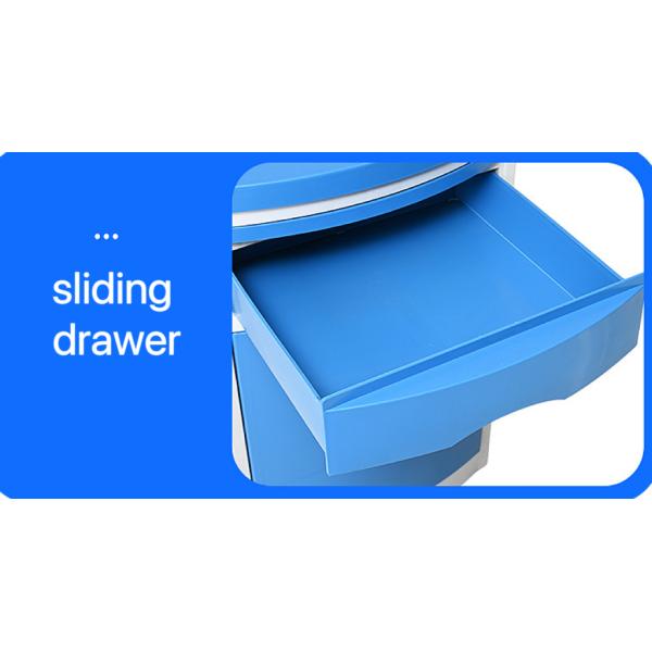 Armoire de lit en plastique épaissie en ABS médical en couleur personnalisée pour les patients généraux