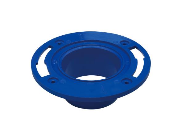 Dark Blue 3 Inch / 4 Inch Toilet Seal Flange PP Material For Toilet Seat Accessories