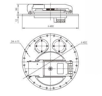 Aluminum Alloy Tank Manlid Manhole Cover for Tankers Getc801c-460