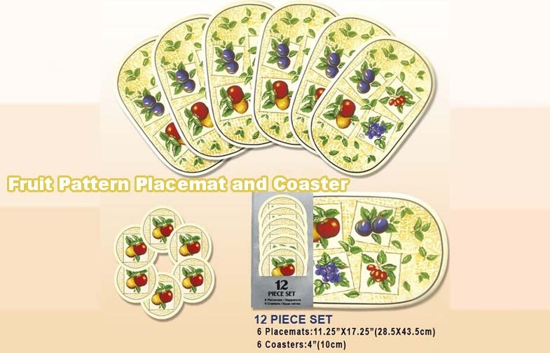 PVC Placemats Eco содружественный