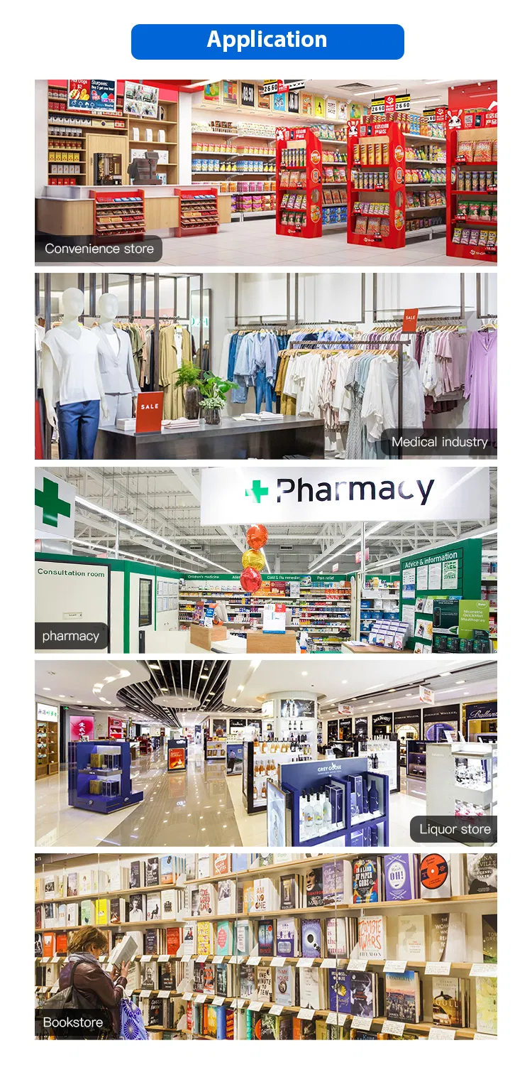 DYscan 1D Barcode Scanner USB 300 Scans/sec Handheld CMOS Reader