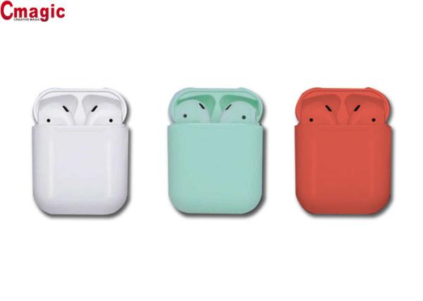 Portable Mini TWS Bluetooth On Ear Headphones Earbuds I12 With Amazing Stereo Sound