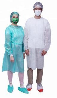 Surgical Disposable PPE Gowns Water Resistant Disposable Protective Coverall