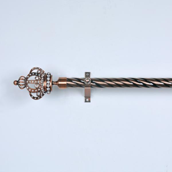 Anti Copper Home Interior Pipe Curtain Rods Accessories Trim Head