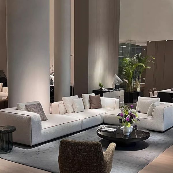 New Style Luxury Sectional Sofa Indoor Furniture Corner Sofa Set Modern Living Room Sofas